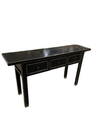 black-console-3-drawers