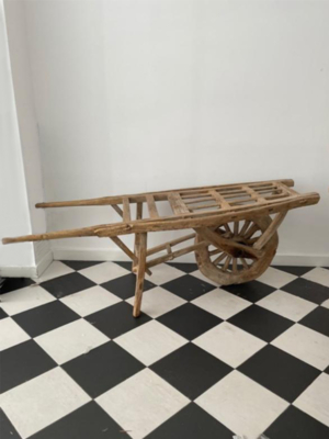 antique-wheelbarrow-elm-wood